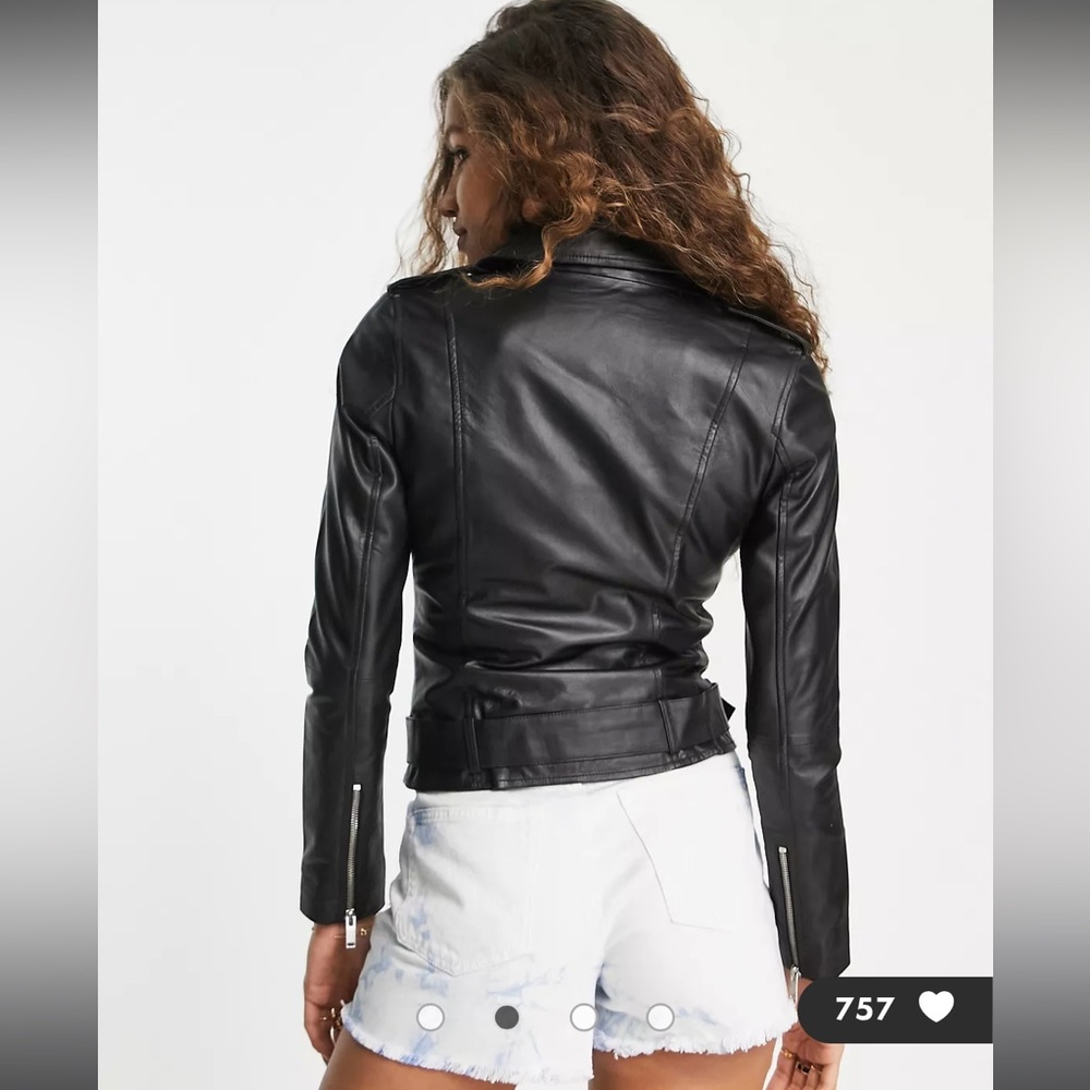 Black Leather Jacket - image 2